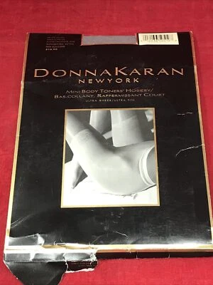 NUEVO Donna Karan Mini Tónicos Corporales Medias Taupe PEQUEÑAS Ultra Transparentes Foto 1 de 4