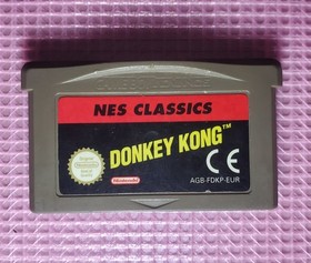 Donkey Kong NES Classics Game Boy Advance, European version READ THE DESCRIPTION