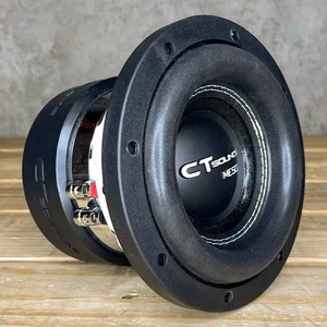 Used CT Sounds MESO-6-5-D4 400 Watts RMS 6.5 Inch Car Subwoofer - Dual 4 Ohm - Picture 1 of 5