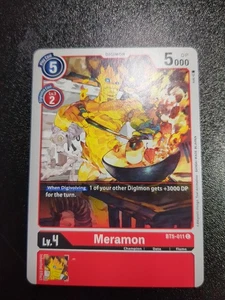 Meramon Red Digimon CCG BT5-011 Regular - Picture 1 of 1