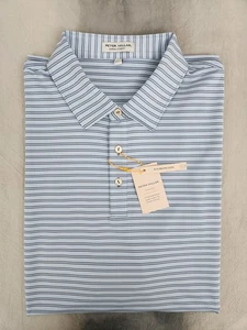 PETER MILLAR Crown Sport Hamden Performance Jersey Polo Men's Size XL MS24EK25S - Picture 1 of 11