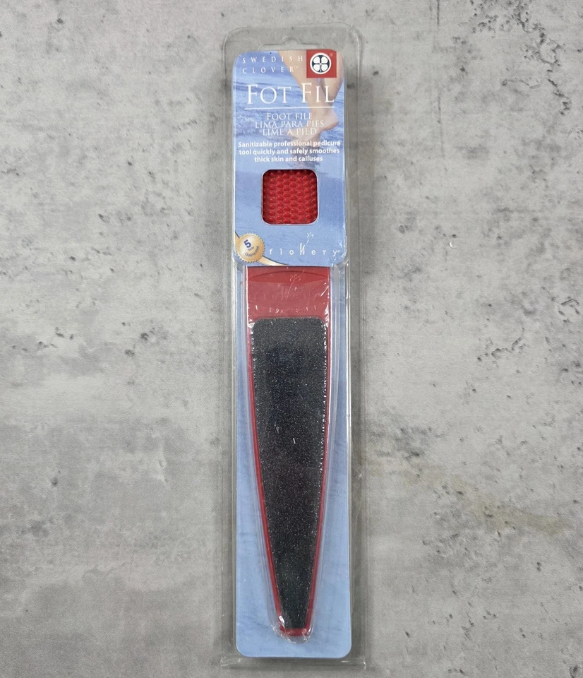 Flowery Swedish Clover Original Red Foot File 530