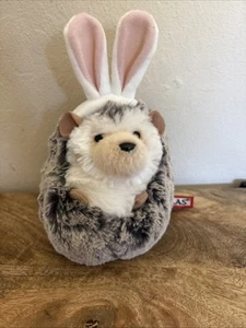 Douglas Toys Spunky Hedgehog with Bunny Ears plush 2023 animal - Picture 1 of 7