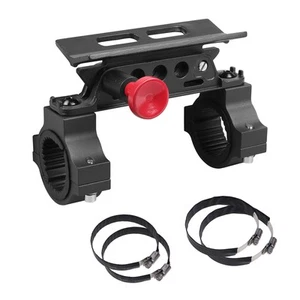 Black Aluminum Fire Extinguisher Mount Holder Bracket for Bronco Can-Am UTV ATV - Picture 1 of 11