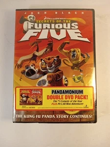 Kung Fu Panda & Secrets Of The Furious Five 🐼 Double DVD Pack SEALED BRAND NEW - Picture 1 of 3