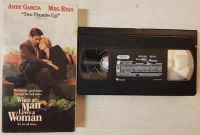 📼 VINTAGE 📼 When A Man Loves A Woman 📼 (VHS, 1994) 📼 TESTED 📼 Foto 1 de 2