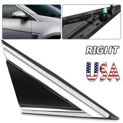 Right Door Mirror Corner Triangle Molding Fender Trim For Cadillac SRX 2010-2016 - Image 1 of 4