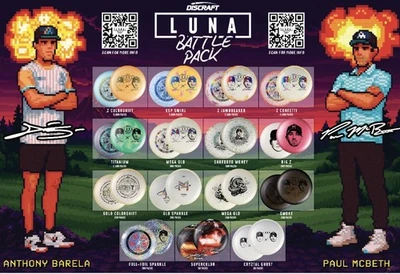 Discraft McBeth Barela Luna Battle Pack Golf Discs ** PRE-ORDER** Ships 11/21 - Image 1 of 2