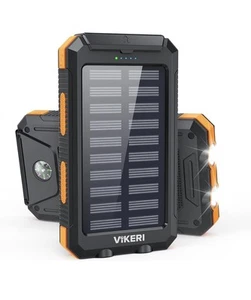 Solar Powerbank 26800mAh Tragbar Externer Batterie Ladegerät für Alle Handys DE - Zdjęcie 1 z 7