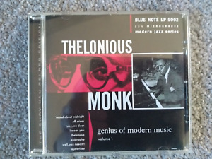 Thelonious Monk CD "Genius Of Modern Music"vol1 Blue Note 5002