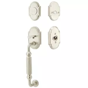 Emtek 4300EUS15 Dummy Knoxville Tubular Entry Sets Satin Nickel - Picture 1 of 3