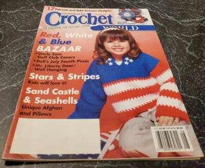 DX11 CROCHET WORLD MAGAZINE, AUGUST 2005 - Image 1 of 4