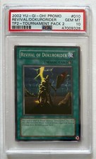 2002 Yu-Gi-Oh! PROMO Revival of Dokurider TP2 PSA 10 GEM MT #010