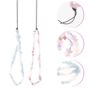 2 Pcs Straps Crystal Lanyard -lost Chain - Photo 1/12