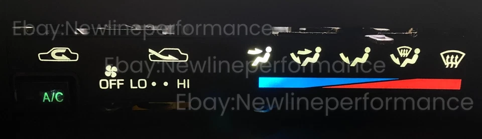 Kit de bombilla LED de climatización blanca para Toyota Tacoma 1995-1997 Foto 1 de 1