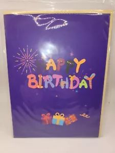 Pop Up Happy Birthday Greeting Card #8 - Picture 1 of 6
