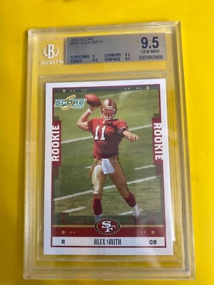 RS25855  2005 Score #331 Alex Smith QB RC BGS 9.5 - Image 1 of 2