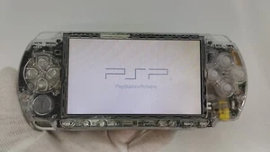 Sony PSP 2000 System w/Charger  Clear color Region Free  Import Custom w/Battery - Picture 1 of 11