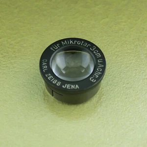 complemento para arco MIKROTAR 3 cm. 3, lente auxiliar Carl Zeiss Jena microscope ☆☆☆ - Imagen 1 de 3