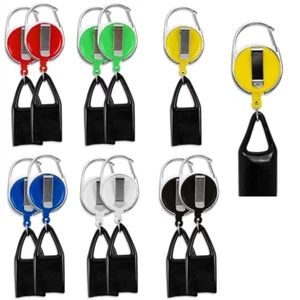 12Pcs Retractable Lighter Holder Lighter Keychain Multicolor Lighter Holder4982 - Picture 1 of 5