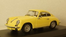 PORSCHE 356 CARRERA 2 - 1963 - YELLOW, 940062361, Maxichamps 1:43