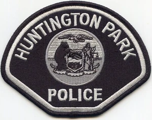 HUNTINGTON PARK CALIFORNIA subdued POLICE PATCH - Picture 1 of 1