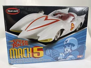 SPEED RACER MACH 5 by Polar Lights 1/25 Scale Model #POL981M/12 - NEW/SEALED - Picture 1 of 7