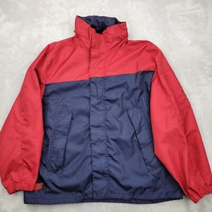 Steve Barry Jacket Mens XL Windbreaker Rain Coat Hoodie Sportsman Utility Field - Picture 1 of 8