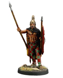 Gallic warrior with spear Warrior PAINTED. Resin figurine 40mm 1/43 - Picture 1 of 6