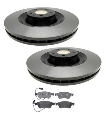 para Audi A8 Quattro 2003-2010 4,2 L 360 mm rotores de freno delanteros y pastillas de freno de cerámica Foto 1 de 4