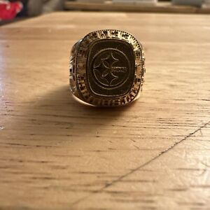 Pittsburgh Steelers Classic Goldplated NFL Ring Vintage