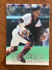 1996 Fleer Ultra #296 - Kirt Manwaring, San Francisco Giants - Mint - Free Ship