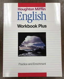 Houghton Mifflin English: Workbook Plus: Practice and Enrichment Grade 4 NEW - Imagen 1 de 4