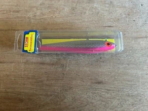 Strom Thundermac DK81 Fishing Lure Topwater 5-3/4" Pink Blk Scales Yellow Belly - Picture 1 of 24