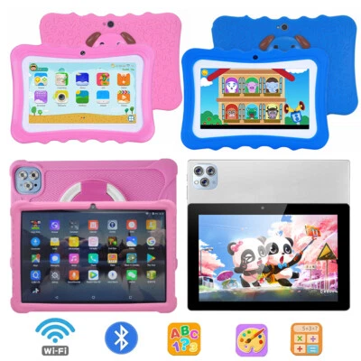 Kids Tablet Android Tablet for Kids Parental Control Bluetooth WiFi Dual Camera - Image 1 of 4