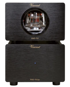 VINCENT PHO-701 PREAMPLIFICATORE PHONO BLACK NUOVO - Picture 1 of 2