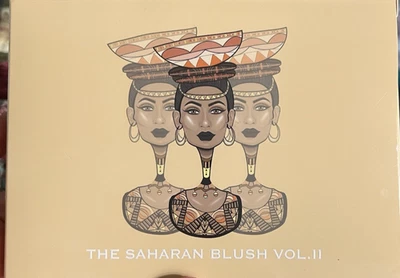 Juvia's Place THE SAHARAN BLUSH PALETTE VOL II -6 Shades New in Box DISCONTINUED - Image 1 of 3
