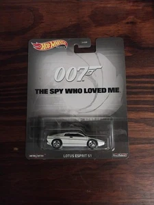 NEW Hot Wheels 007 Spy Who Loved Me LOTUS ESPRIT S1 James Bond Car HXD98 1:64 - Picture 1 of 3