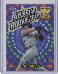 2000 Topps Chrome Jose Canseco All-Star Rookie Team Refractor #RT6 - Picture 1 of 2