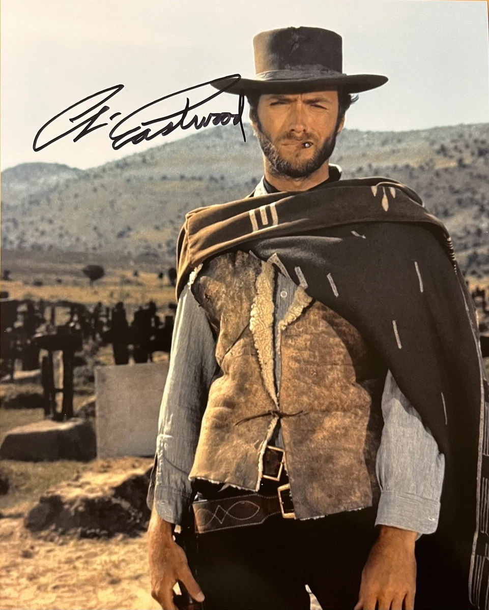 ClintEastwood 直筆サイン入り写真 ハリウッド俳優 認証書付き レア