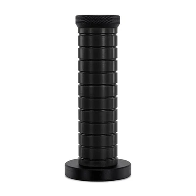 Mishimoto MMSK-BMXBKBK Grip Shift Knob, Black Grip, Black Top and Bottom - Image 1 of 4