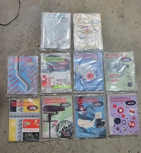 VTG 1960-1961 Electronic Technician Magazine Lot of 10 DIY-Radio-TV Repair - Picture 1 of 2
