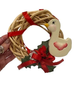 Adorno de Navidad Country Duck 5" núcleo de casa de campo - Imagen 1 de 9