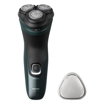 Rasoio barba Philips X3052 00 SERIE 3000X PowerCut Verde foresta scuro - Immagine 1 di 3