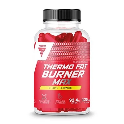 TREC NUTRITION Trec Fettbrenner Thermo Fat Burner Max, 120 Kapseln
