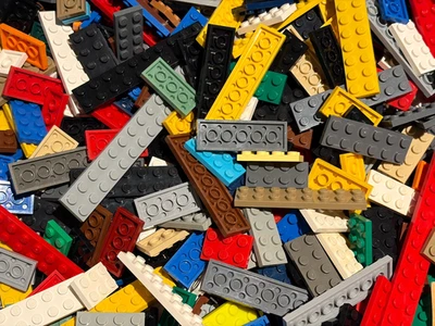 LEGO Platten Bauplatten 2x2 2x3 2x4 2x6 2x8 2x10 2x12 2x14 2x16 - Bunt gemischt! - Bild 1 von 2