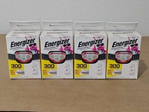 Energizer Industrial LED Headlamp 300 Lumens 4-Pack - New - Picture 1 of 13