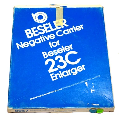 BESELER PORTADOR NEGATIVO - PARA AMPLIADOR 23C - #8067 - NUEVO Foto 1 de 2