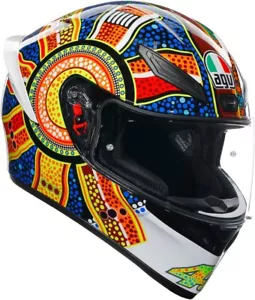 CASCO MOTO INTEGRALE AGV K1 S E22.06 REPLICA VALENTINO ROSSI DREAMTIME TG L - Imagen 1 de 7