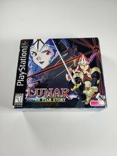 Sega Saturn LUNAR SILVER STAR STORY COMPLETE Map included! Missing Soundtrack.